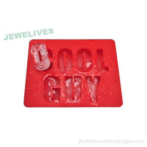 Word Shape Silicone Ice Cube